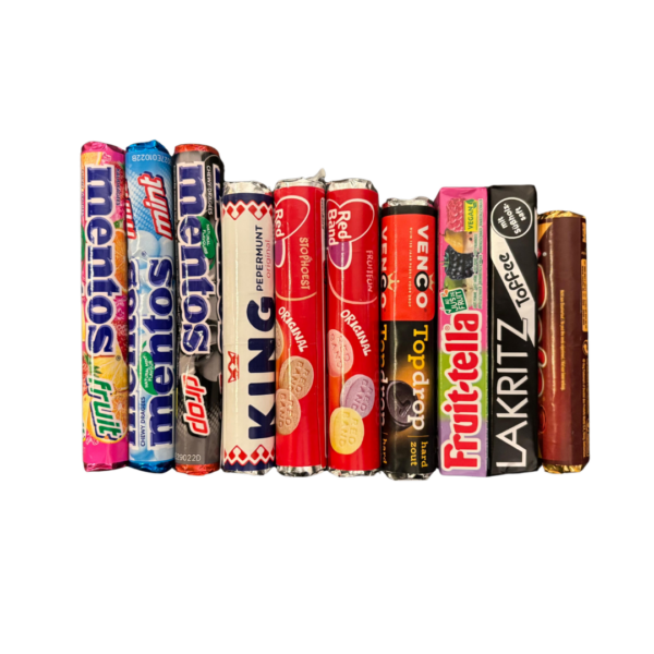 Zakje met snoeprollen – 10 stuks